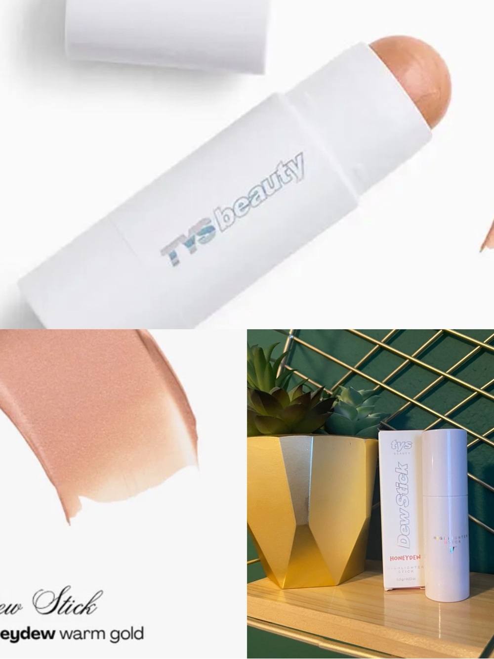 Tys Beauty (Honeydew) Dew Stick Highlighter Stick